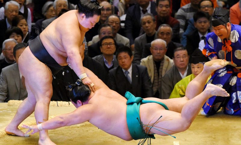 Photo:   Japan Rail Pass - Sumo Wrestling in Japan