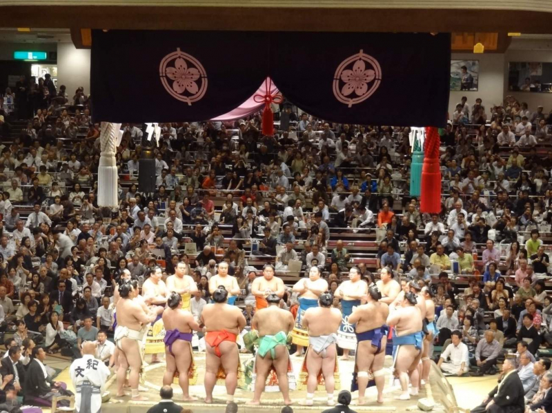 Photo:  WAttention.com - Watching Sumo Live Up Close