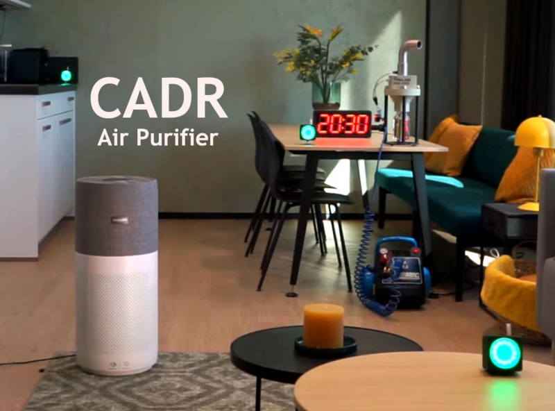 What an air purifier's CADR rating means (photo: https://www.kitchenarena.in/)