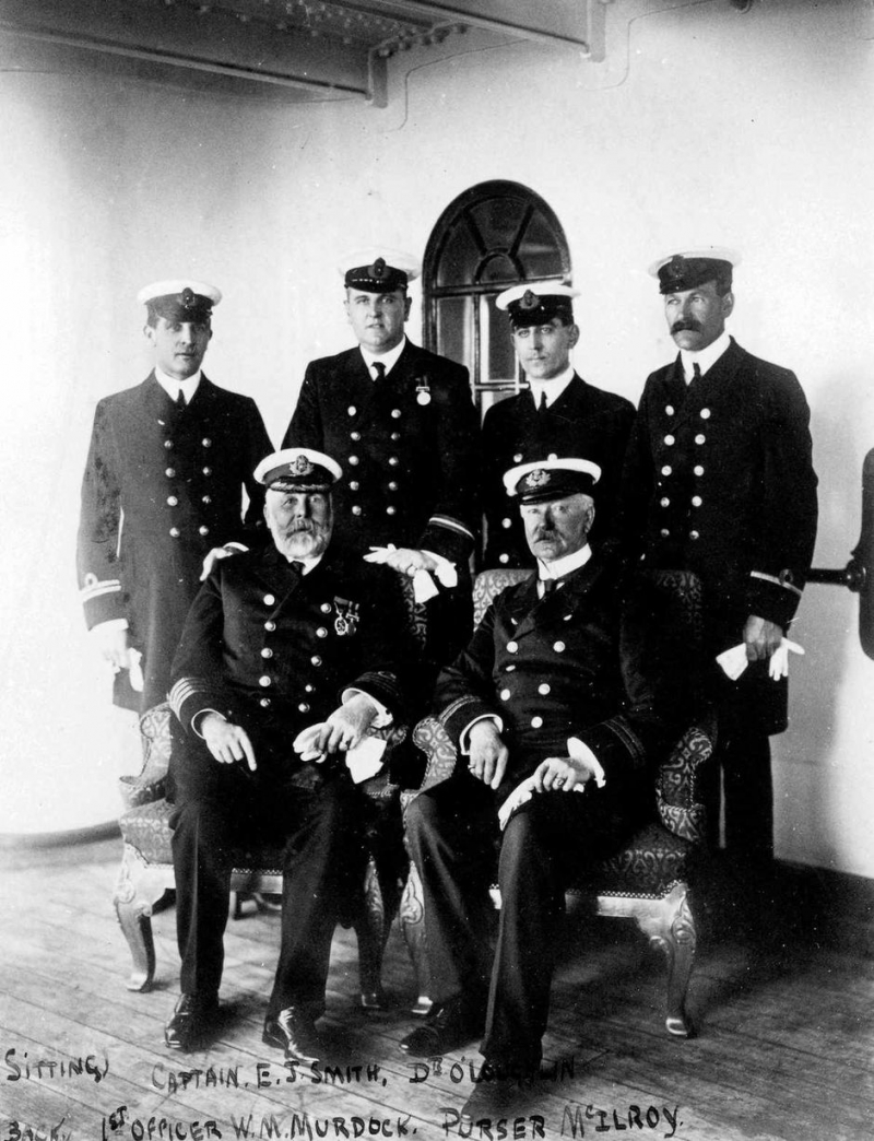 Photo: Titanic's Officers - titanicofficers.com
