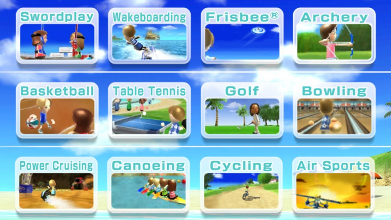 Wii Sports Resort. Photo: youtube.com