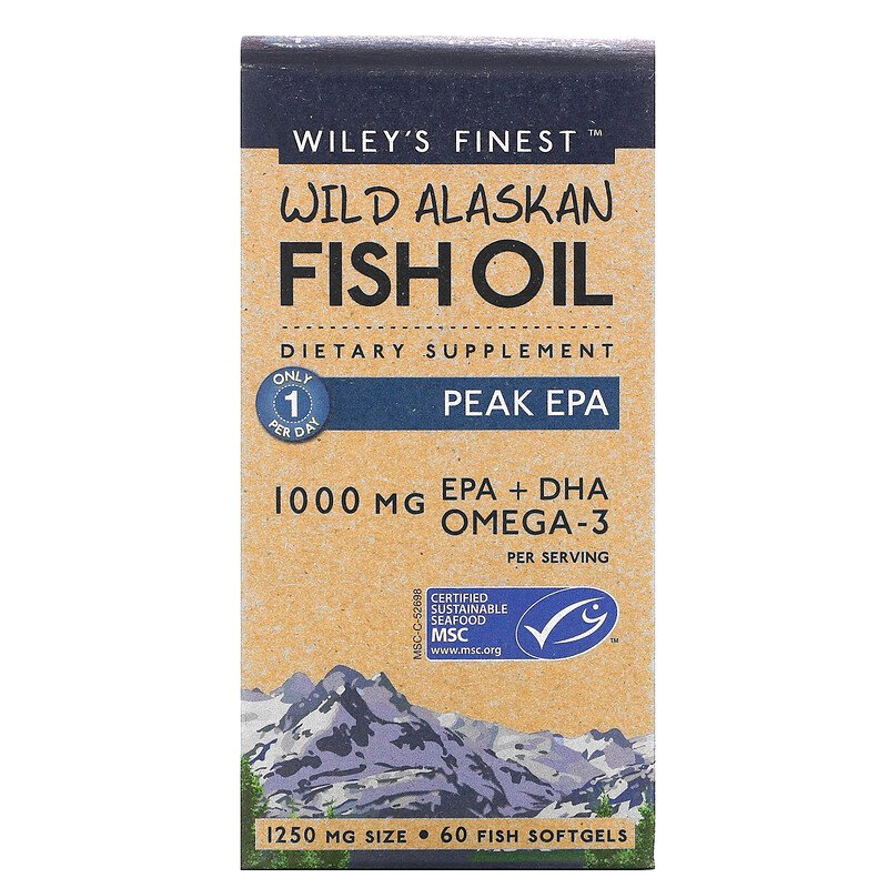 Wiley’s Finest Wild Alaskan Fish Oil Beginner’s DHA (photo: Amazon)