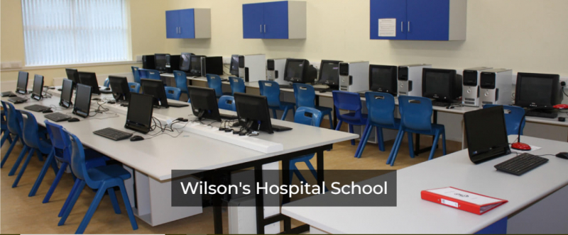 Screenshot of http://www.wilsonshospitalschool.ie/