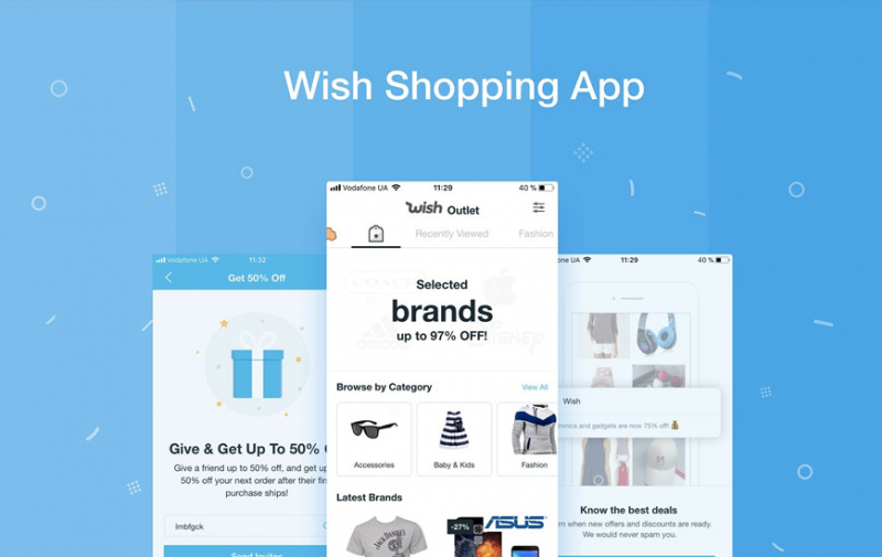 Photo on Mobile App Daily (https://www.mobileappdaily.com/product-review/wish-shopping-app)