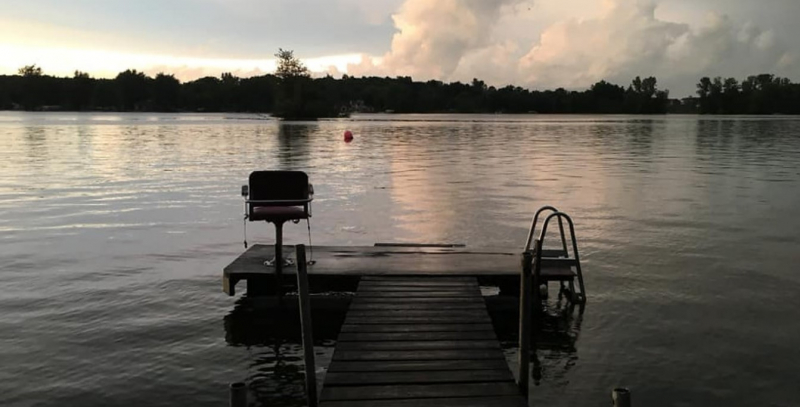 Photo:  Only In Your State - Visit Witmer Lake In Indiana