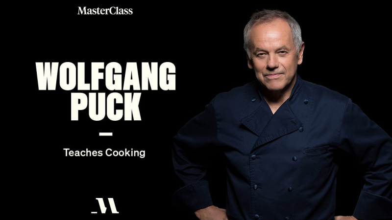 Wolfgang Puck Teaches Cooking By MasterClass. Photo: youtube.com
