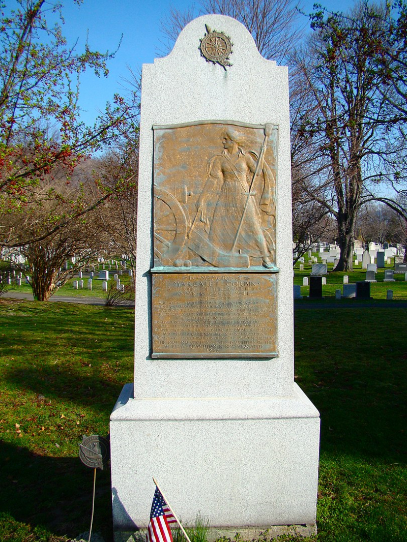 Margaret Corbin memorial -en.wikipedia.org
