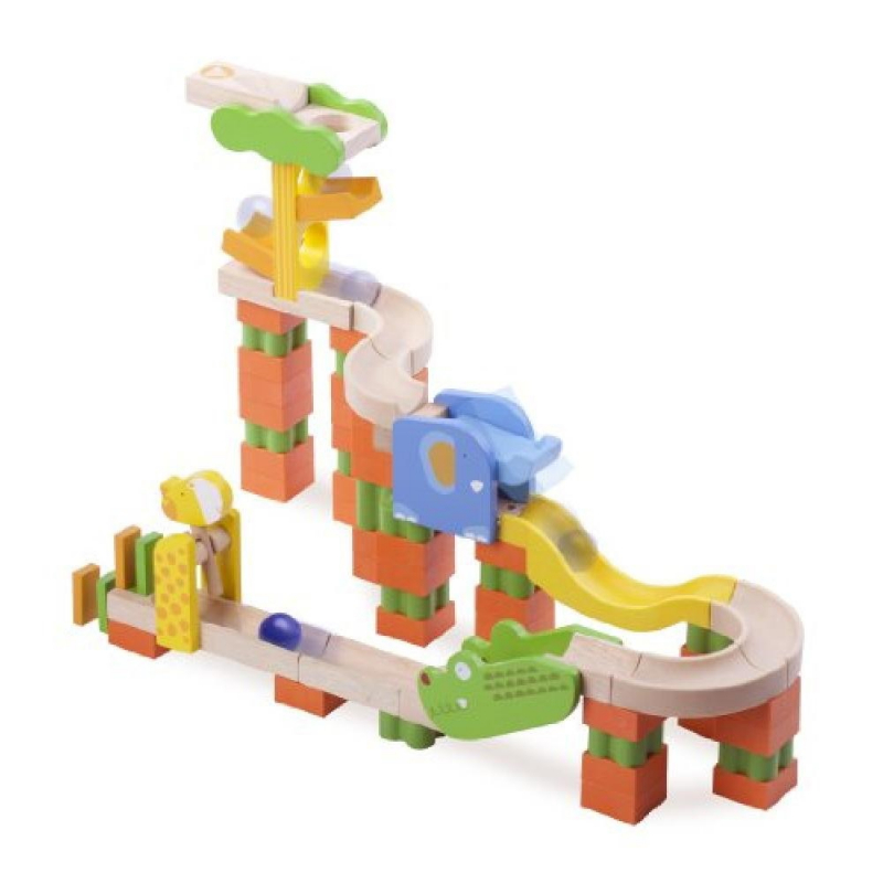 Wonderworld Assembled Wooden Toy Trix Track Safari Track