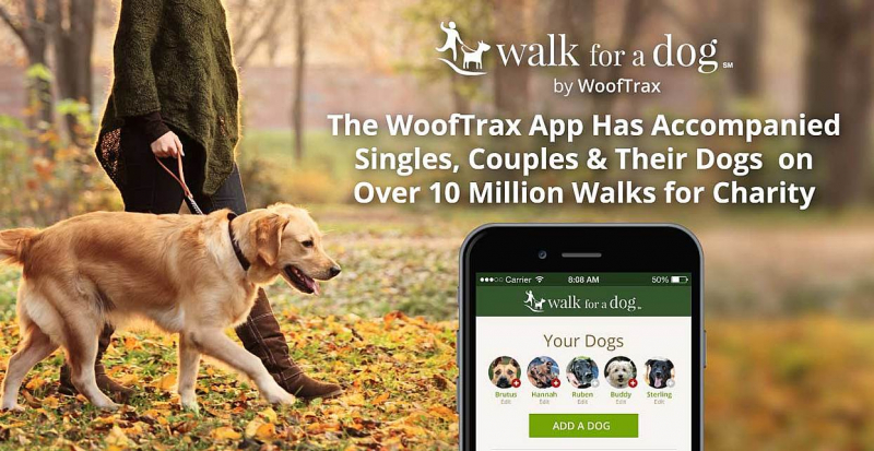 WoofTrax' Walk for a Dog