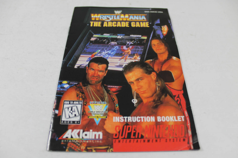 WWF Wrestlemania: The Arcade Game (SNES, 1995)