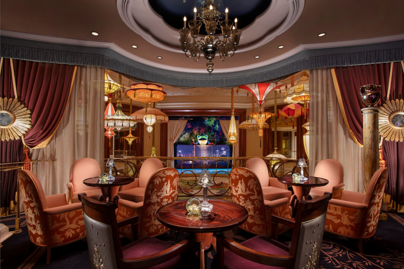 Enjoy the all-new Overlook Lounge, now open at Wynn Las Vegas. Photo: Wynn Las Vegas