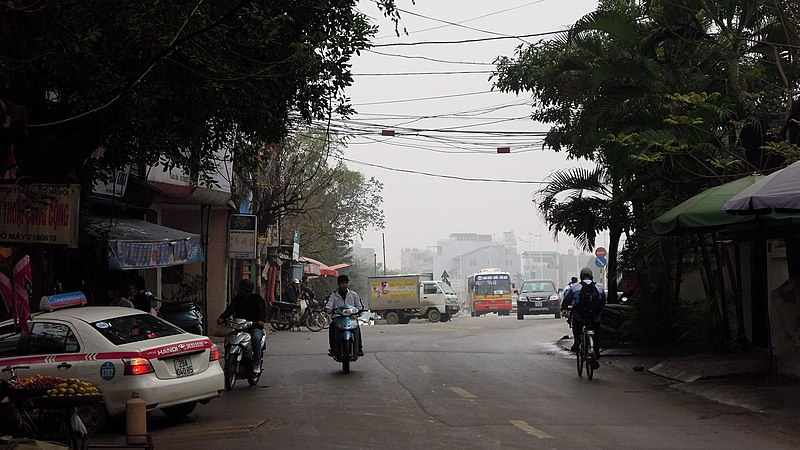 Xuan Dieu Street, Photo on Wiki: https://commons.wikimedia.org/wiki/File:Xuan_Dieu_Street,_Tay_Ho,_Hanoi,_March_2012.jpg