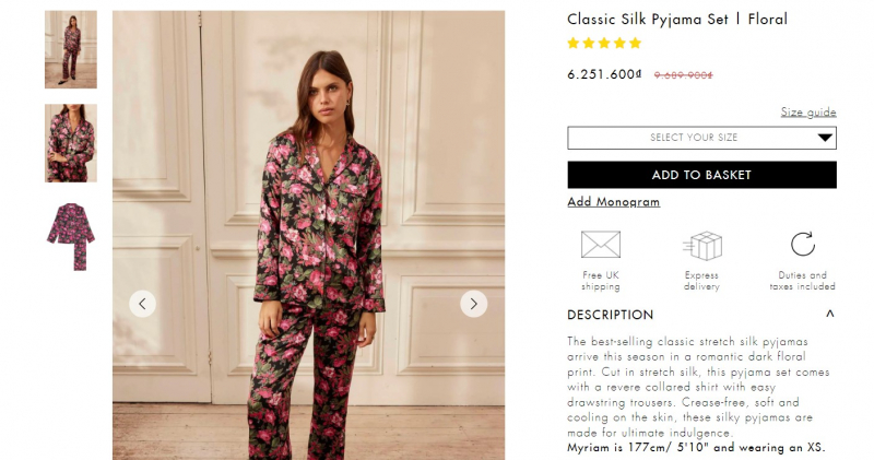 Screenshot of https://www.yolke.co.uk/collections/silk-pyjamas/products/wild-roses-silk-pyjama-set