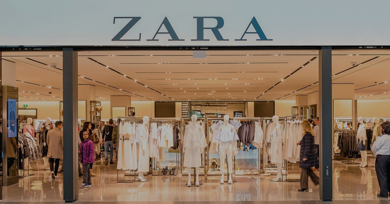 Zara fashion store