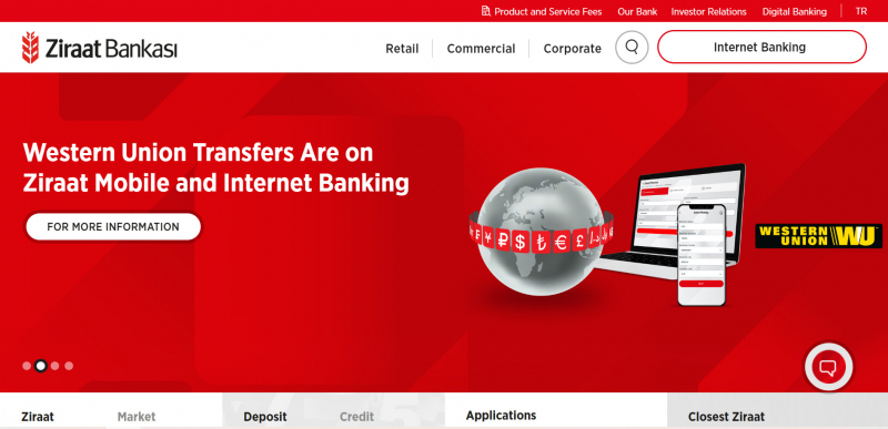 Screenshot of https://www.ziraatbank.com.tr/en