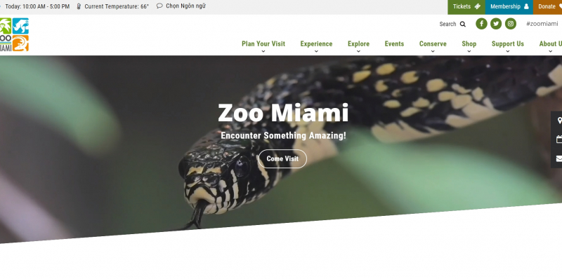 Zoo Miami, https://www.zoomiami.org/