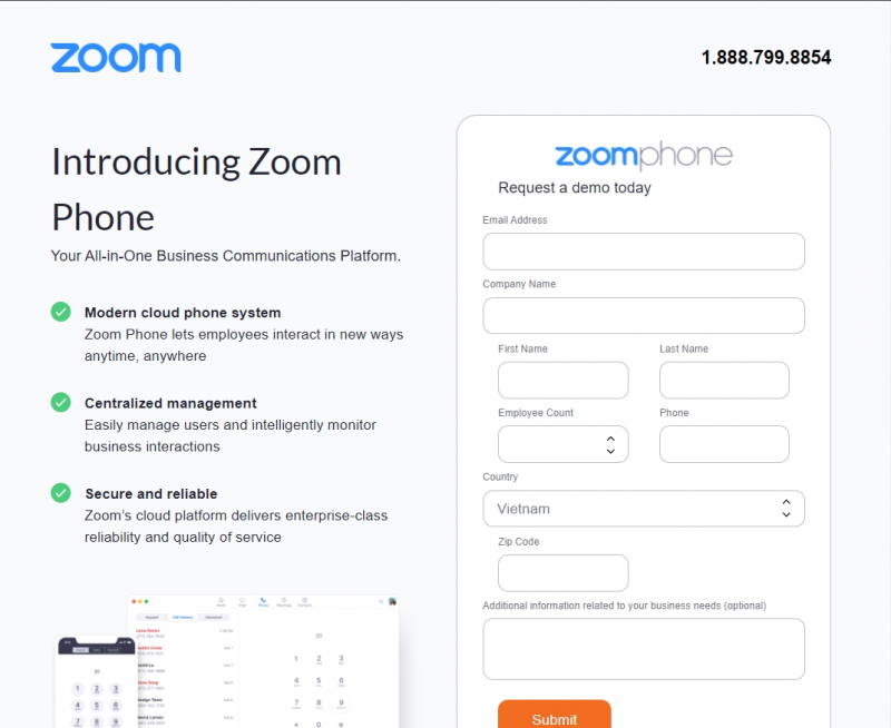 Zoom Website